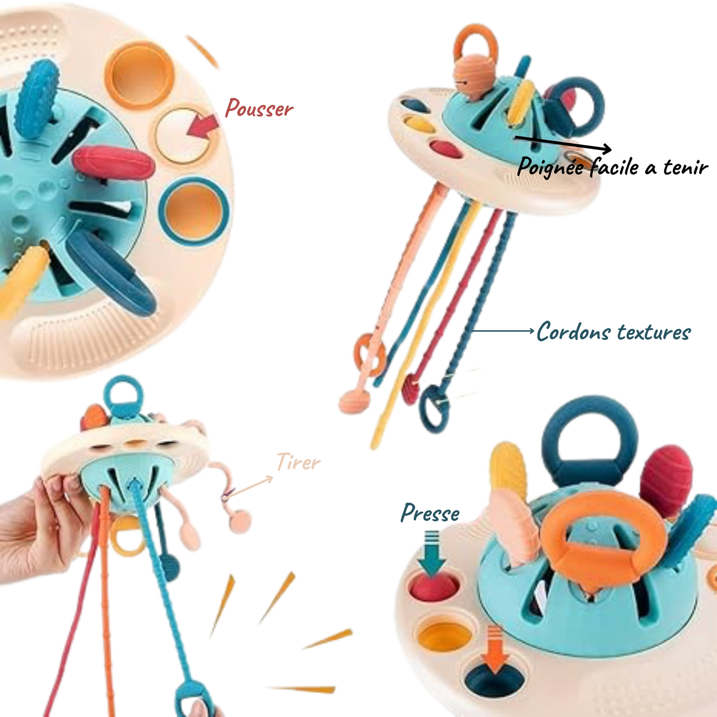 Talmea -Jeux à tirer en silicone